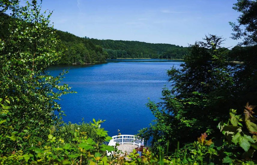 Jagdschlößchen am Ukleisee, Germany